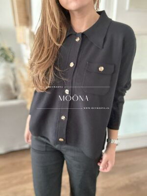 Chaleco Negro Graciella
